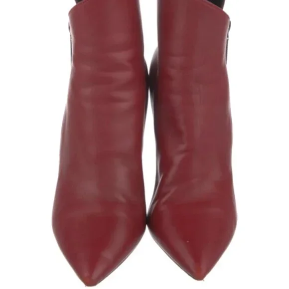 Saint Laurent Leather Bootie Women's Size: 10 | IT 40 - Picture 3 of 5